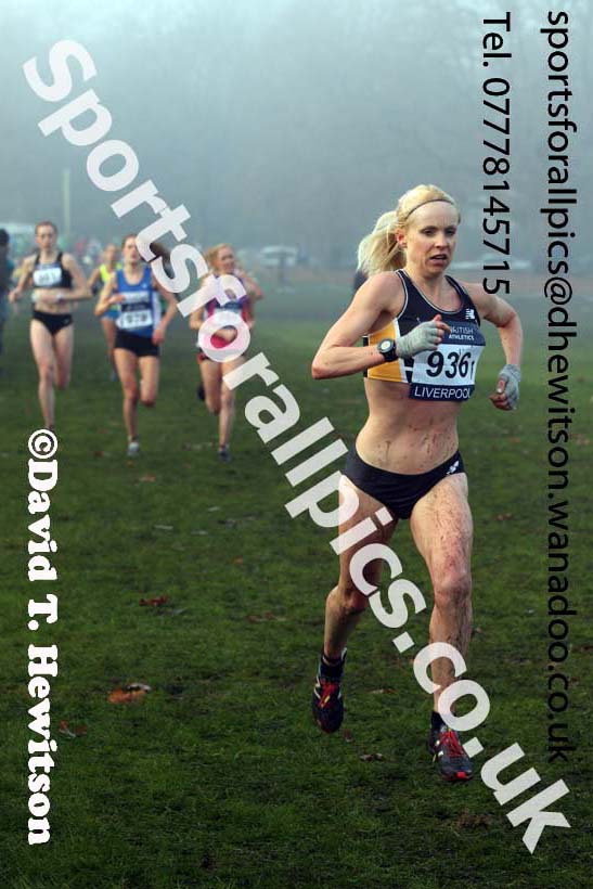 Senior and under-23 women, European Cross Country Trials, Sefton Park, Liverpool. Photo: David T. Hewitson/Sports for All Pics